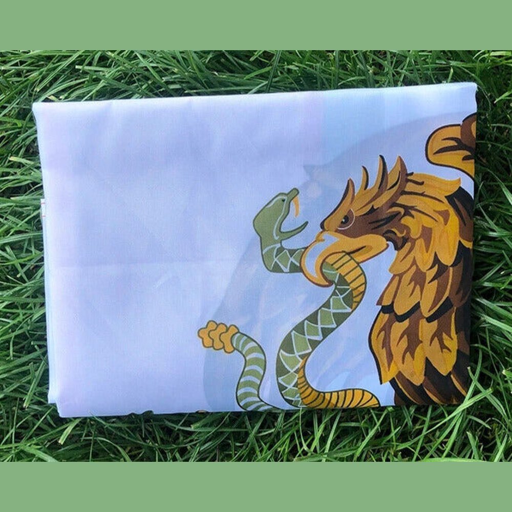 The National Flag of Mexico 3 ft x 5 ft NEW! Home & Garden:Yard, Garden & Outdoor Living:Décor:Flags Style Your Walls